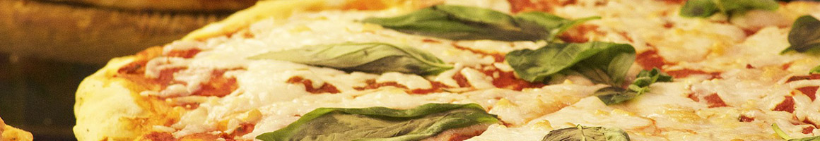 Eating Pizza at The Pizza & Pasta Factory restaurant in Marlboro, NJ.